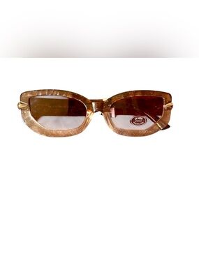 Geometric Tortoiseshell Sunglasses NWT